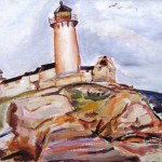 [Landscape with Lighthouse], 1920s