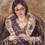 [Woman with Pearls and Fox Collar], 1920s