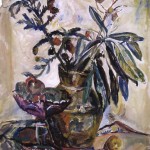 [Floral Still Life with Fruit], 1930s