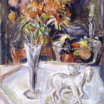 [Still Life: Horse and Flowers], 1930s