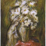 [White Flowers in Vase], 1940s