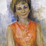 [Female in Orange Dress], 1960s