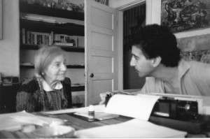 Theresa Bernstein and Keith Carlson, 1987