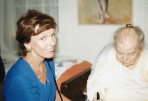 Nancy Farrell & Theresa Bernstein in the late 1980s