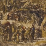 1920ca_Etching_Study of Central Park