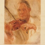 <em>The Violinist (Heifetz) III</em>, 1921